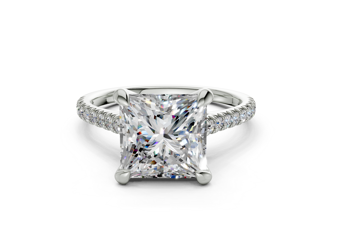 The West Village Pavé Engagement Ring