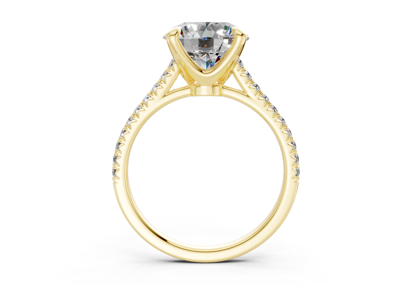 The West Village Pavé Engagement Ring