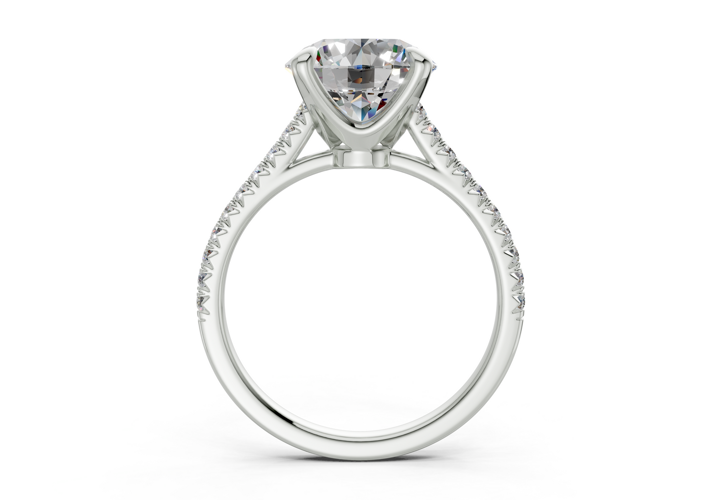 The West Village Pavé Engagement Ring
