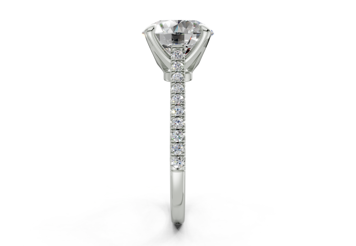 The West Village Pavé Engagement Ring