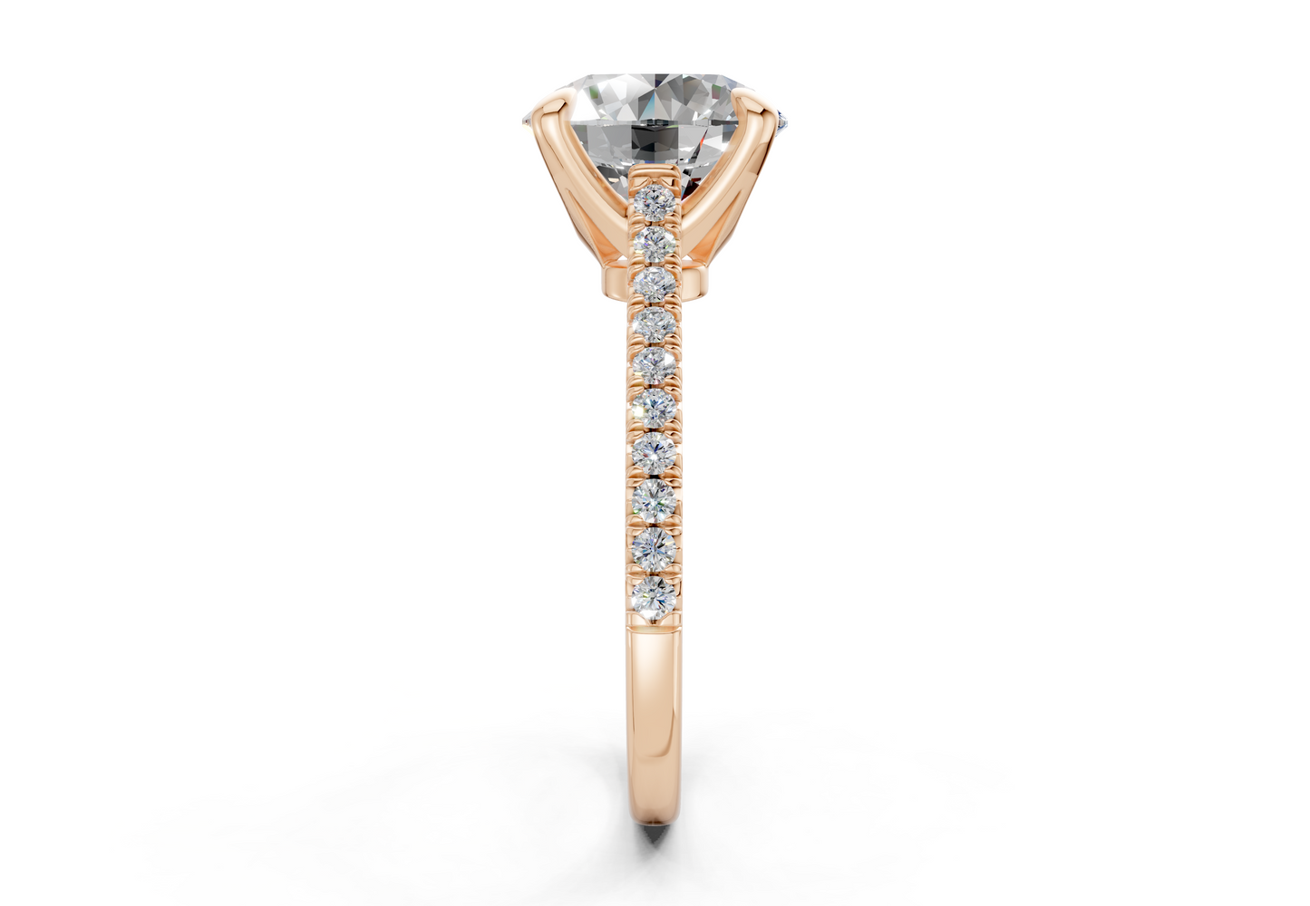 The West Village Pavé Engagement Ring