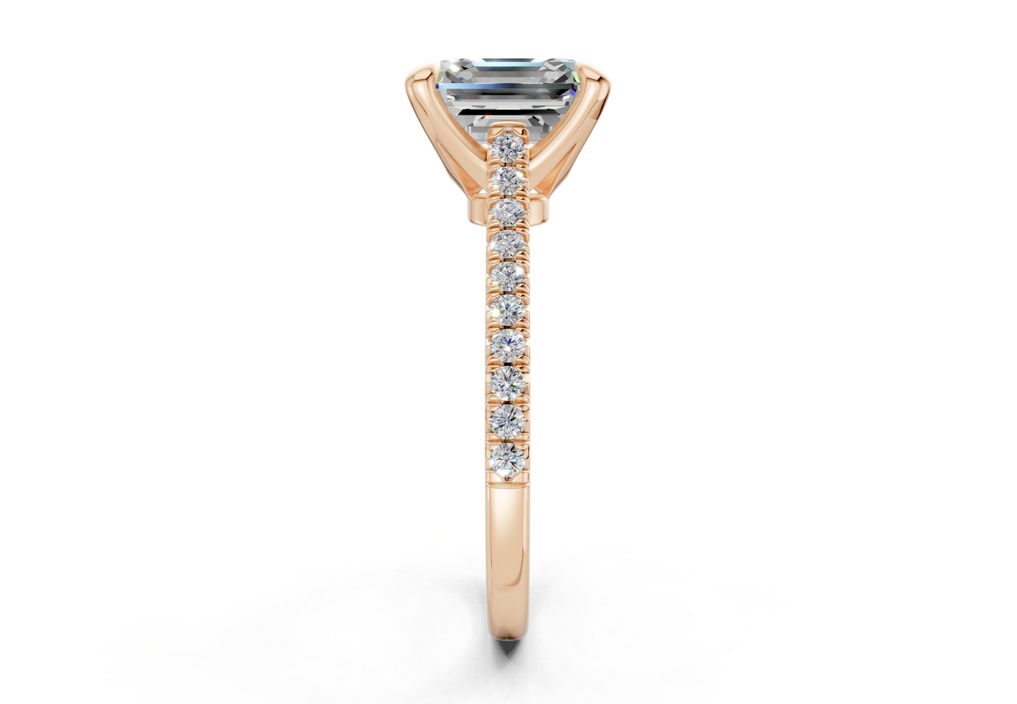 The West Village Pavé Engagement Ring
