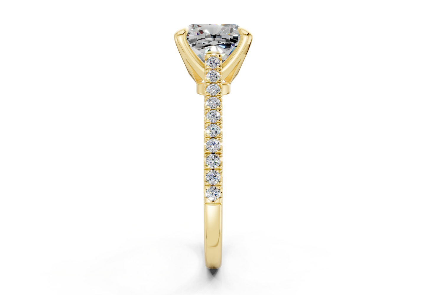 The West Village Pavé Engagement Ring
