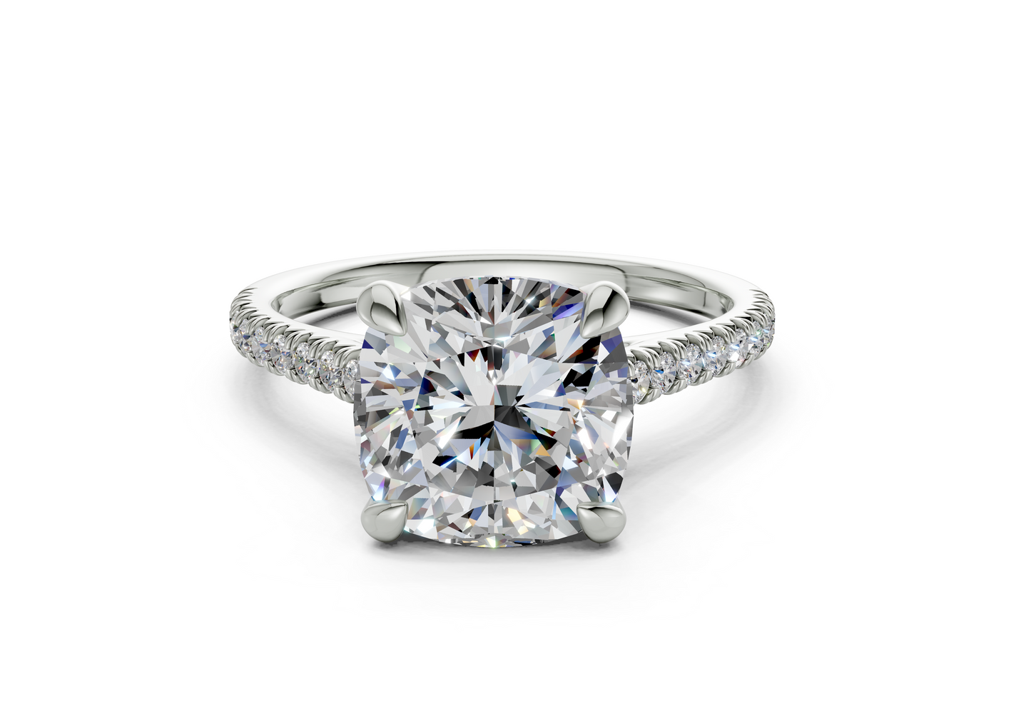 The West Village Pavé Engagement Ring