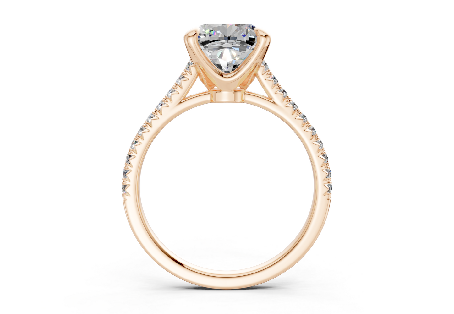 The West Village Pavé Engagement Ring