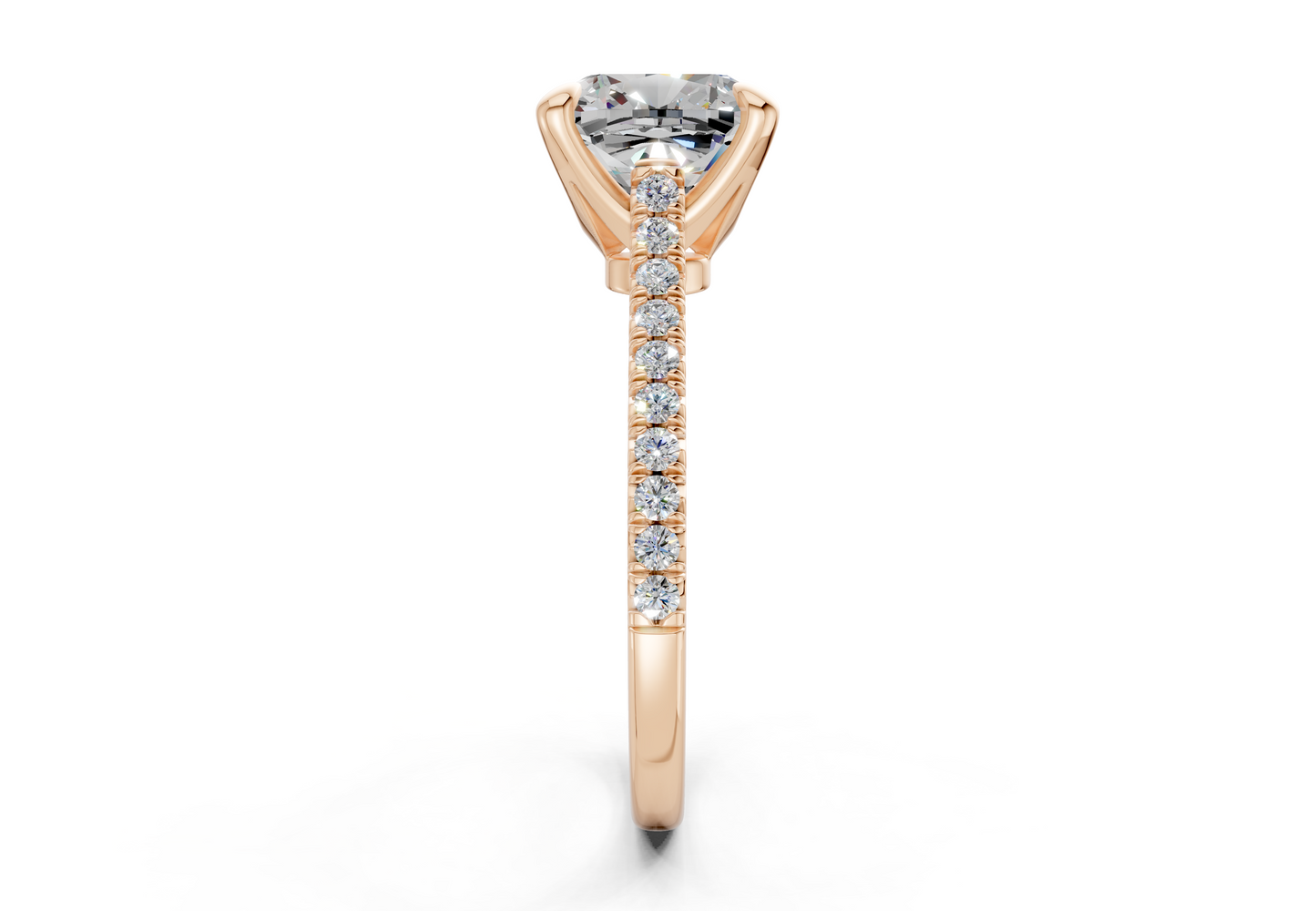 The West Village Pavé Engagement Ring