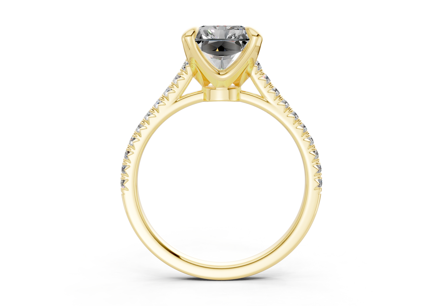 The West Village Pavé Engagement Ring