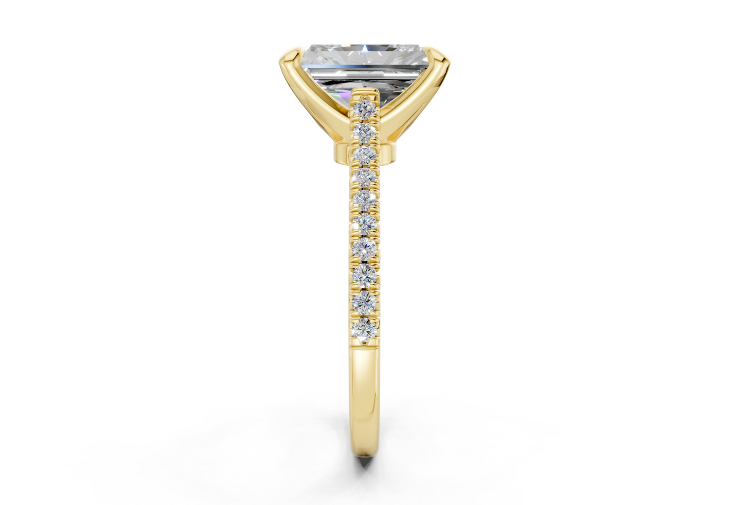The West Village Pavé Engagement Ring
