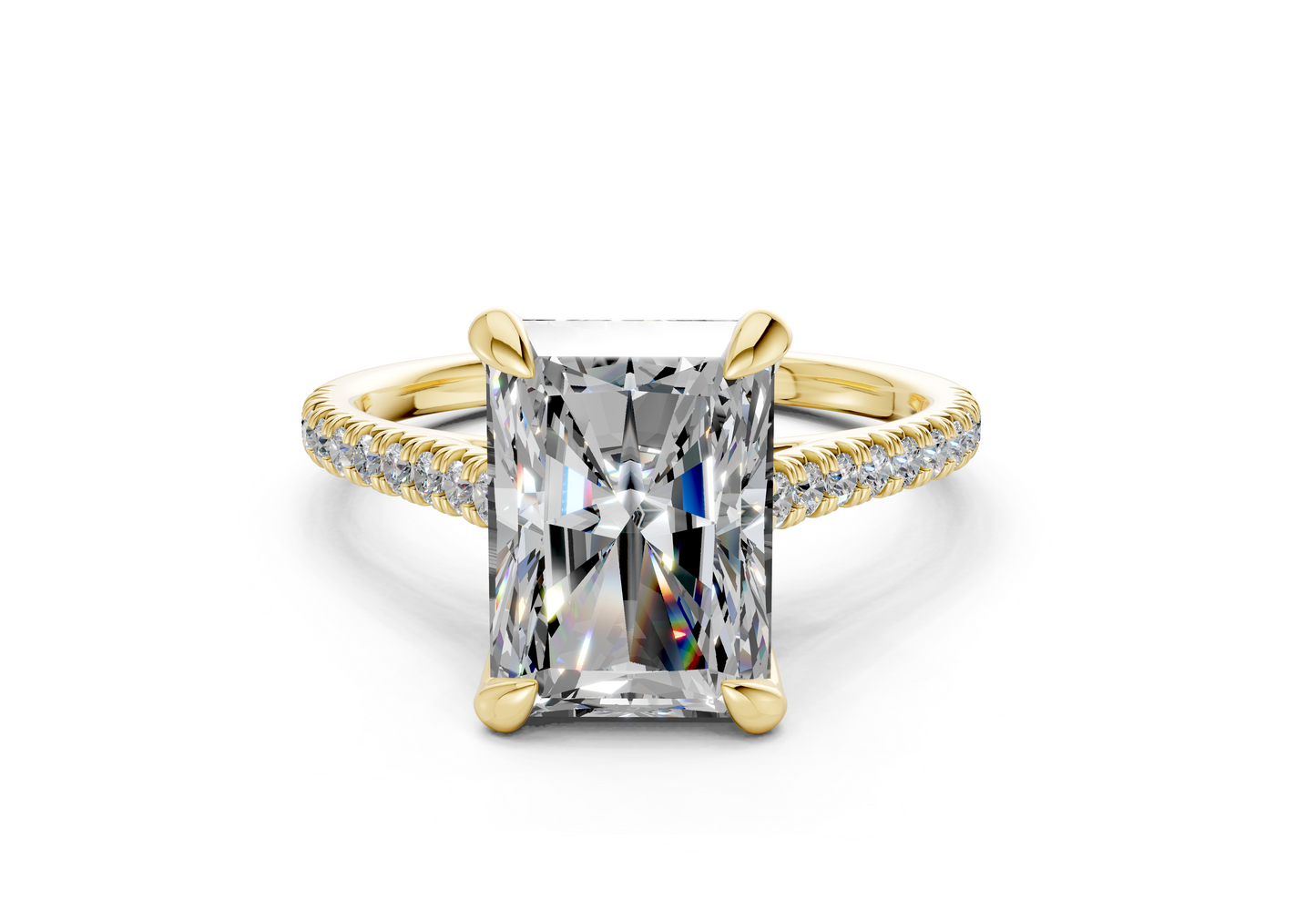 The West Village Pavé Engagement Ring