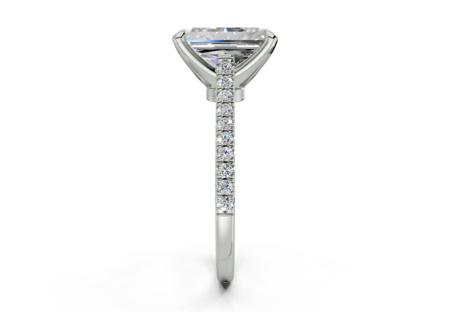 The West Village Pavé Engagement Ring