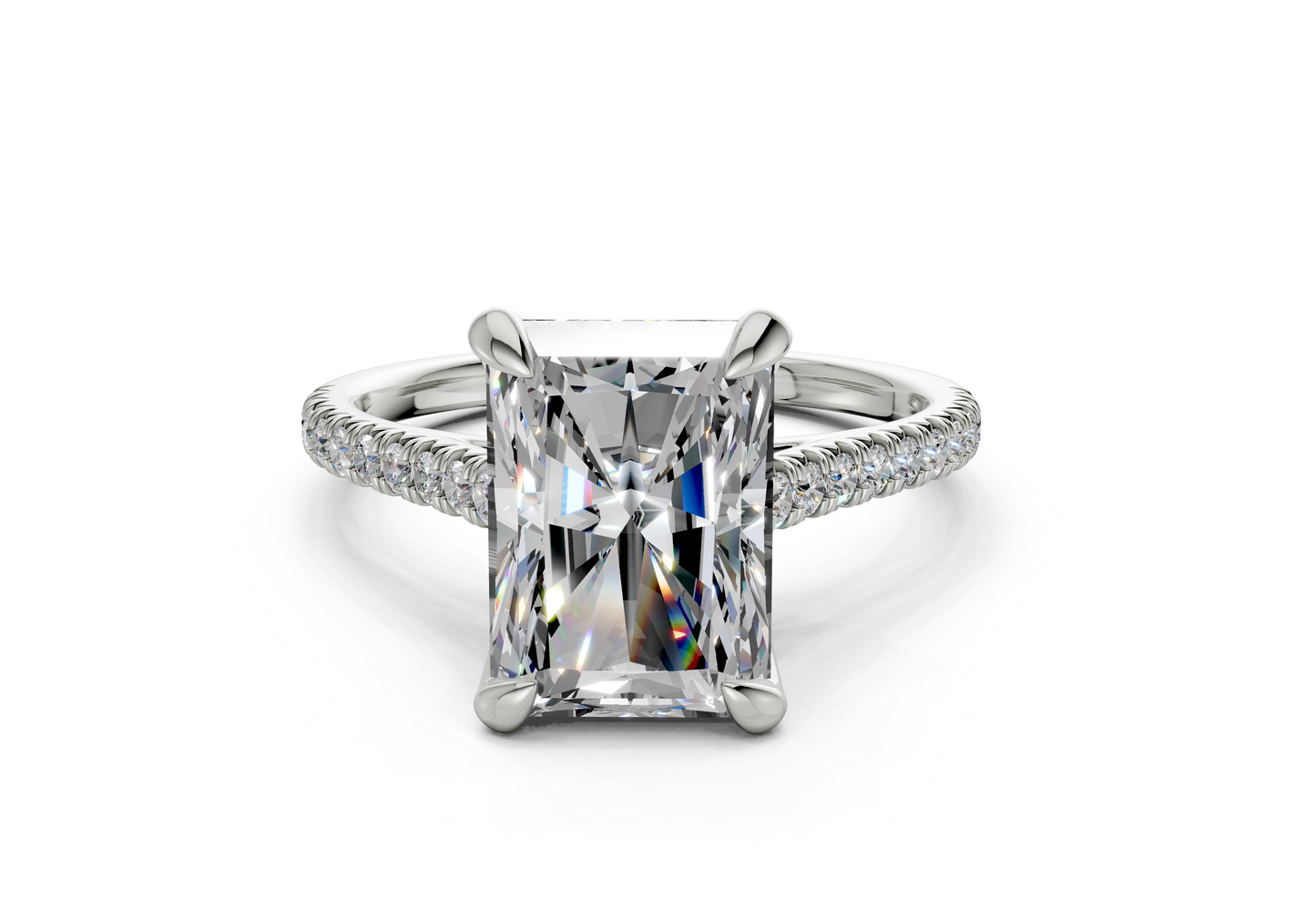 The West Village Pavé Engagement Ring