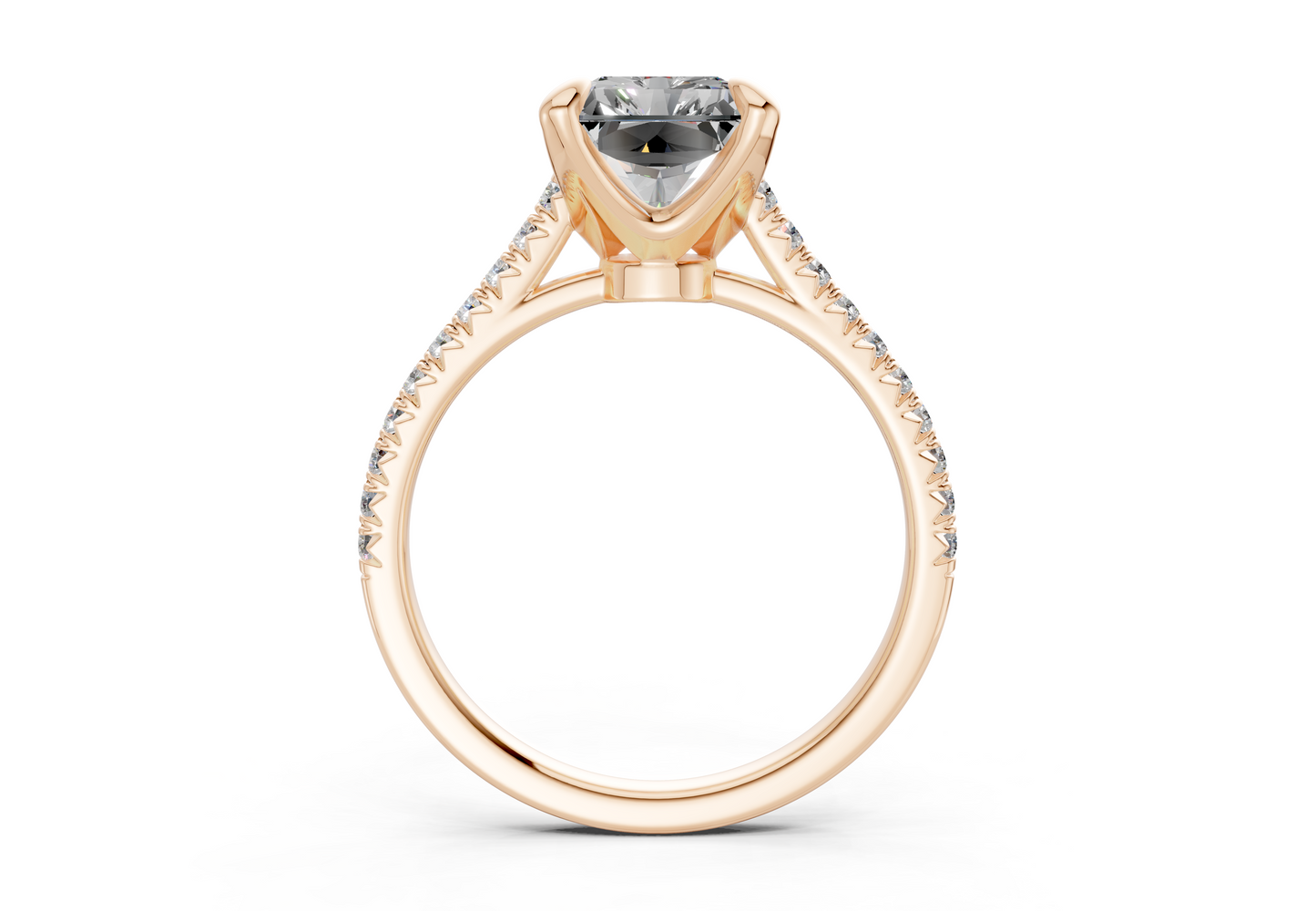 The West Village Pavé Engagement Ring