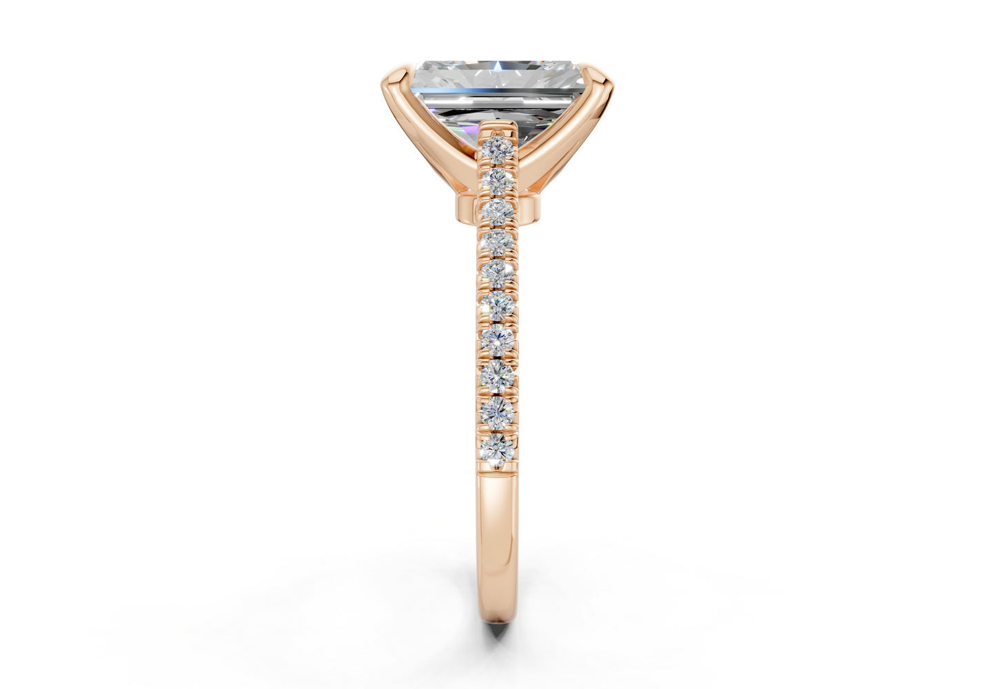 The West Village Pavé Engagement Ring