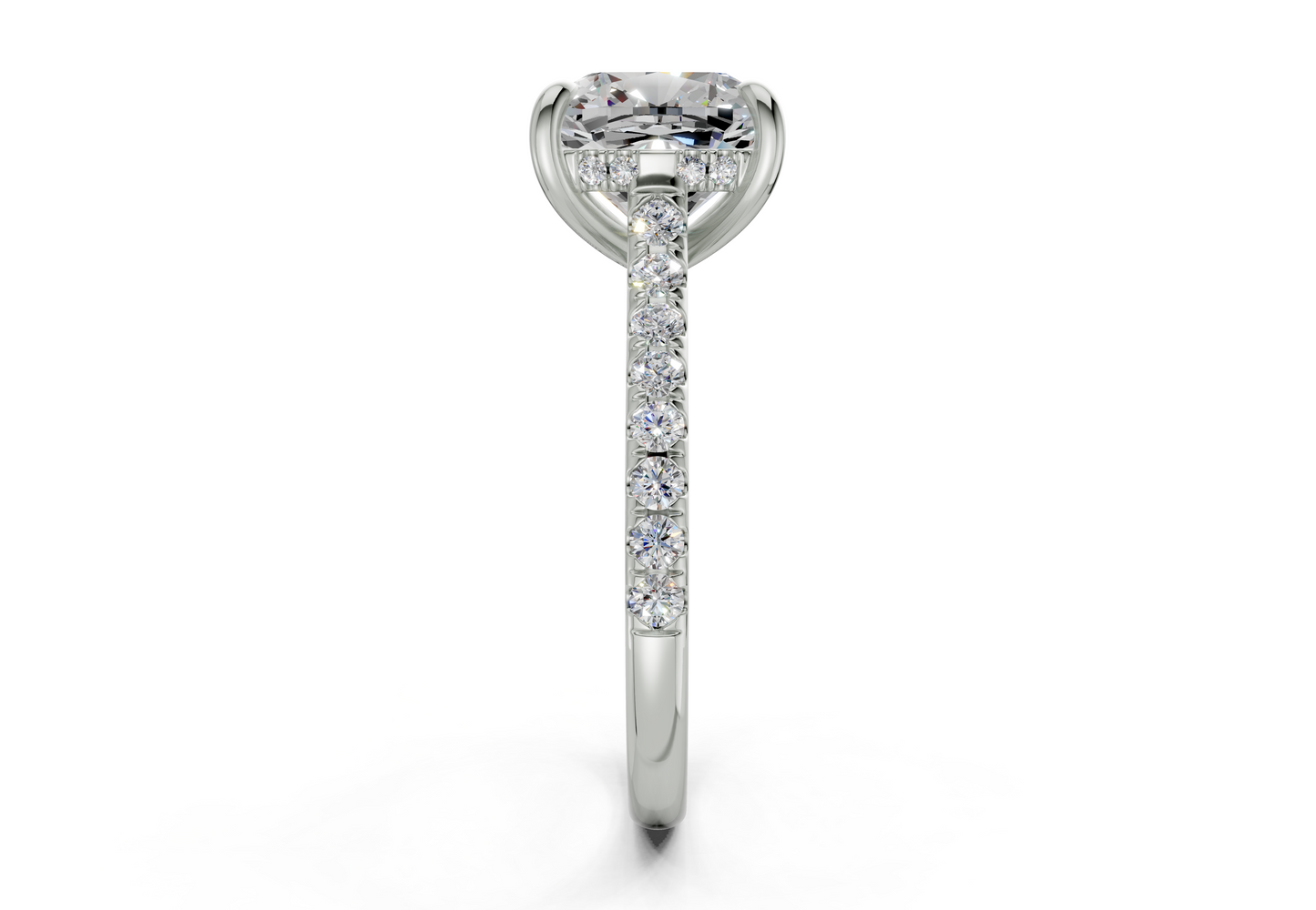 The Sullivan Max Pavé Engagement Ring