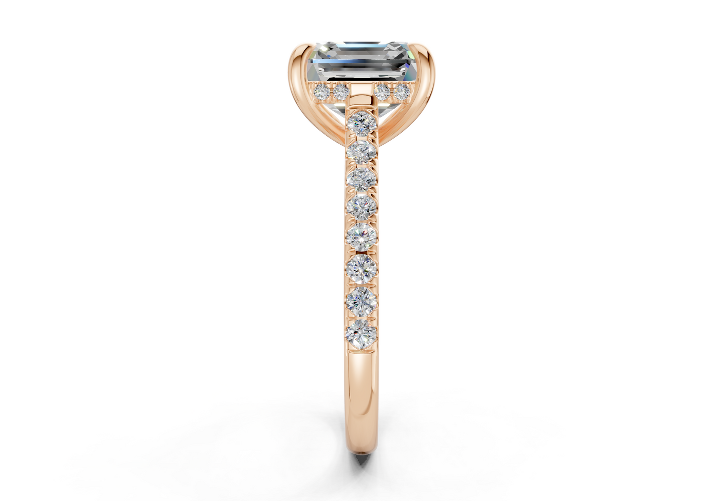 The Sullivan Pavé Engagement Ring