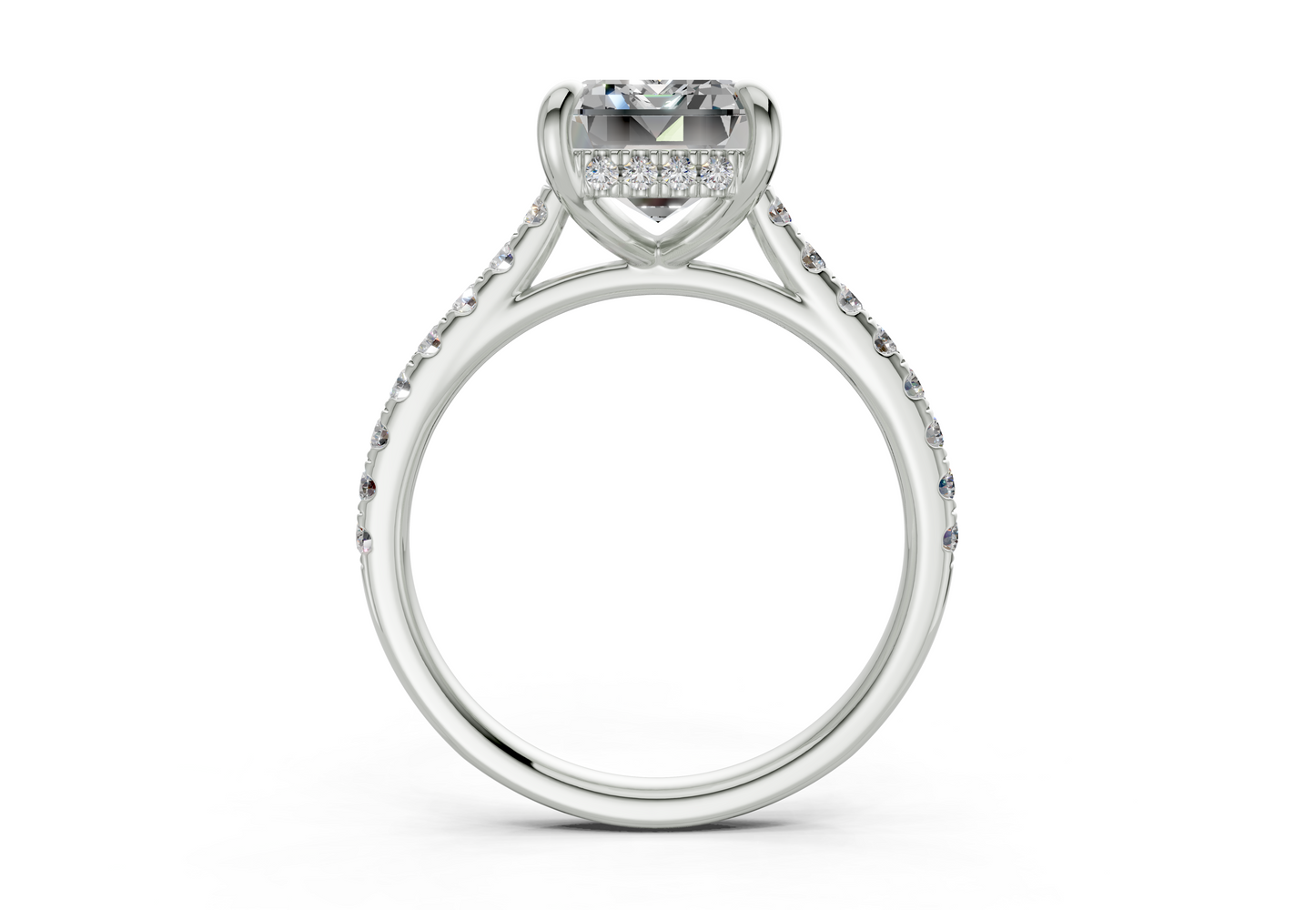 The Sullivan Pavé Engagement Ring