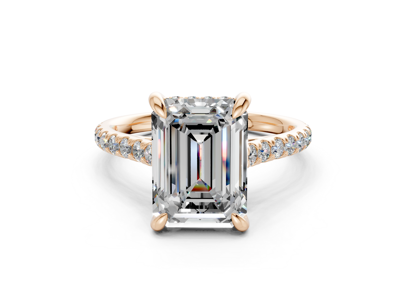 The Sullivan Pavé Engagement Ring
