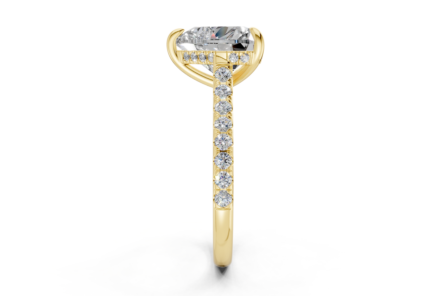 The Sullivan Pavé Engagement Ring