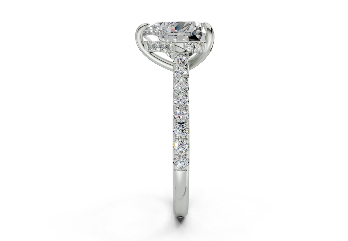 The Sullivan Pavé Engagement Ring