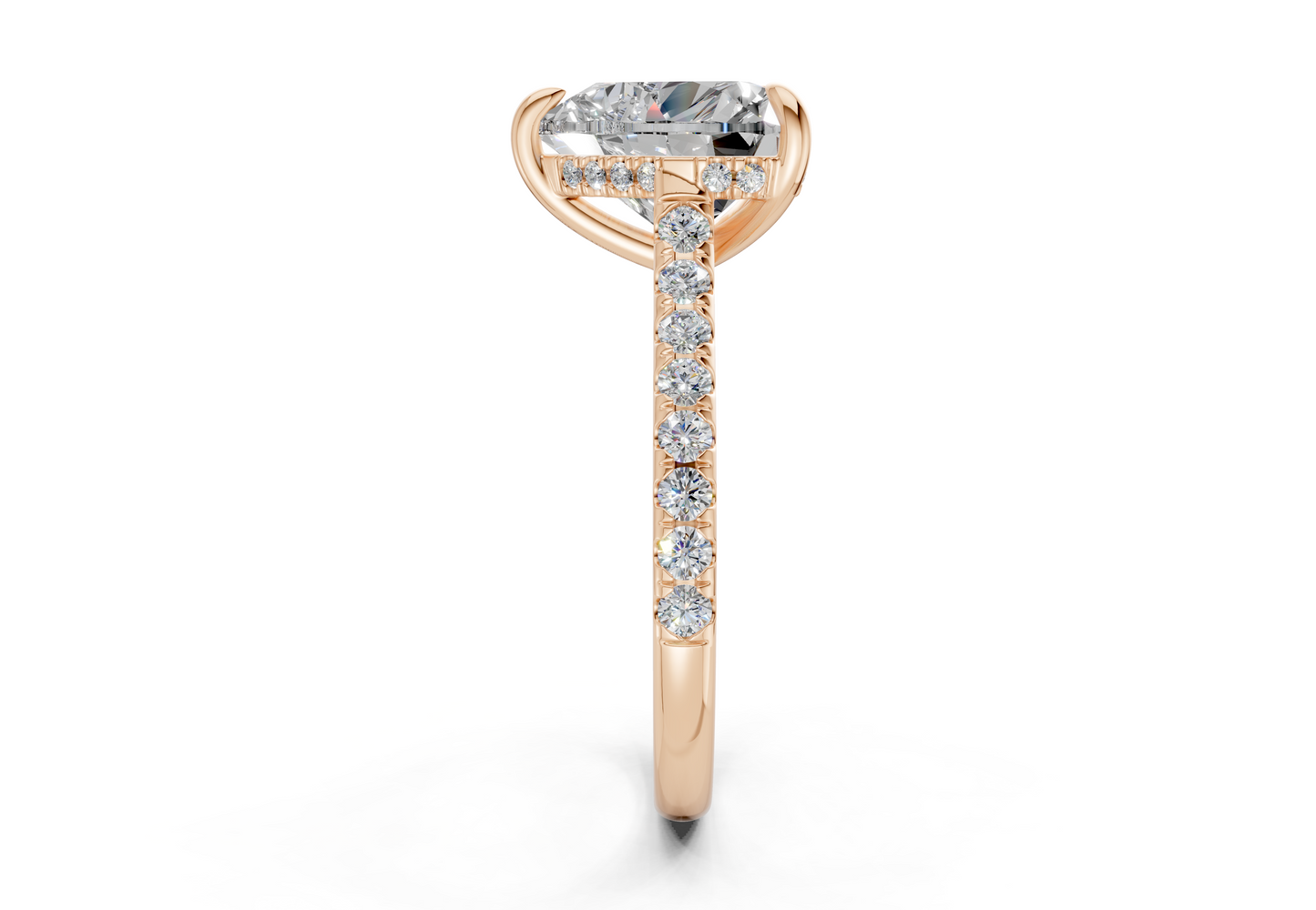 The Sullivan Pavé Engagement Ring
