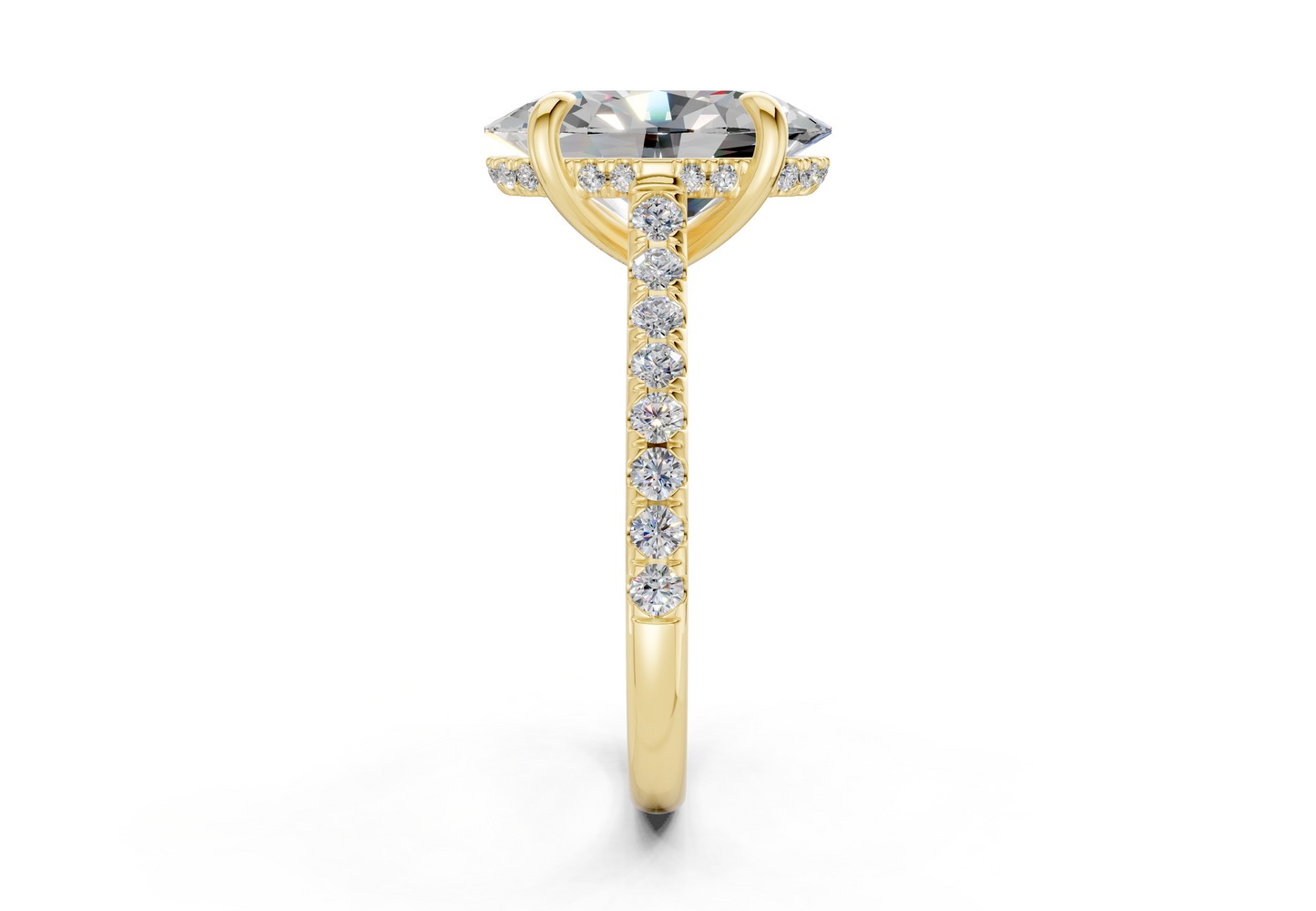 The Sullivan Pavé Engagement Ring