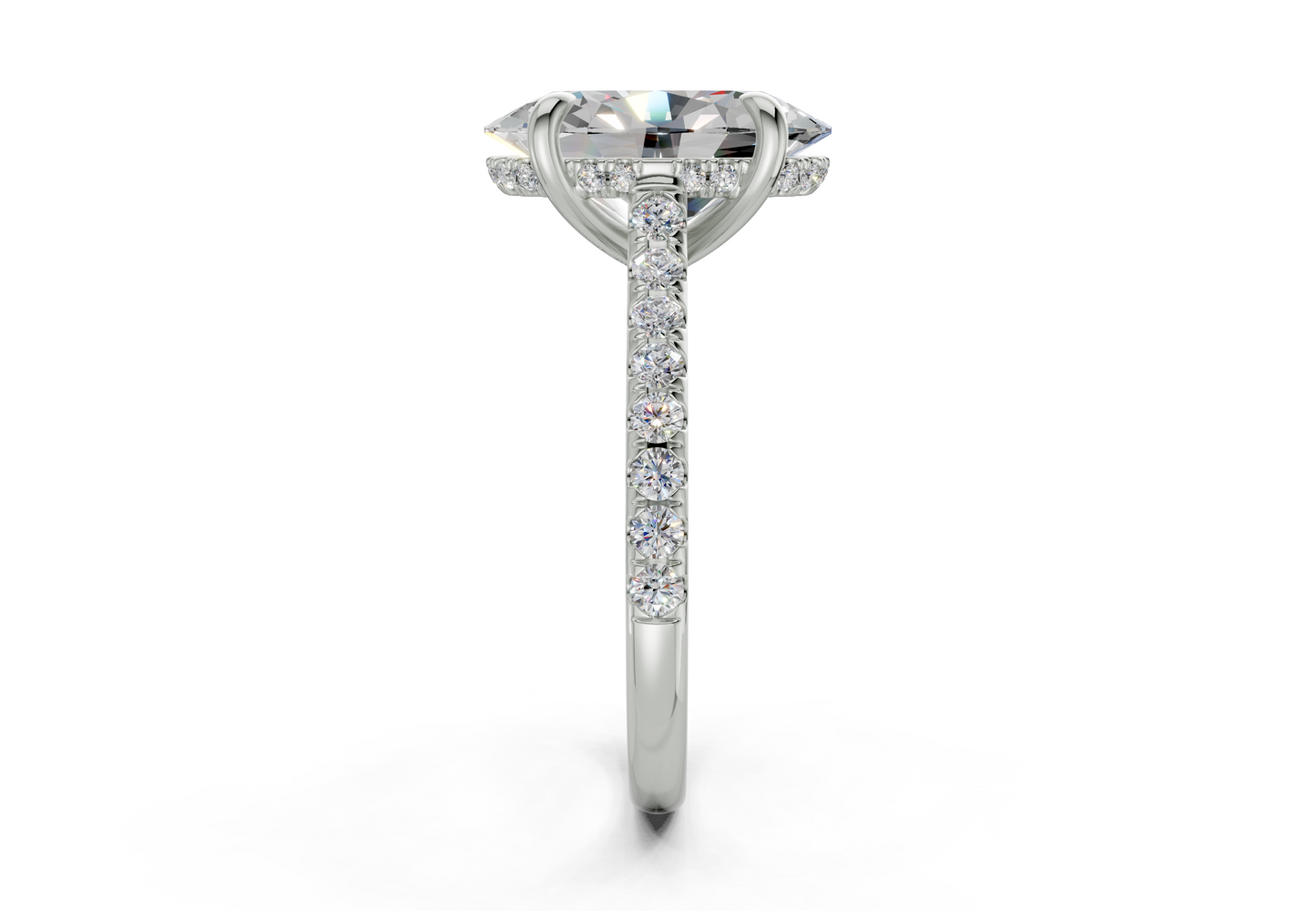 The Sullivan Pavé Engagement Ring