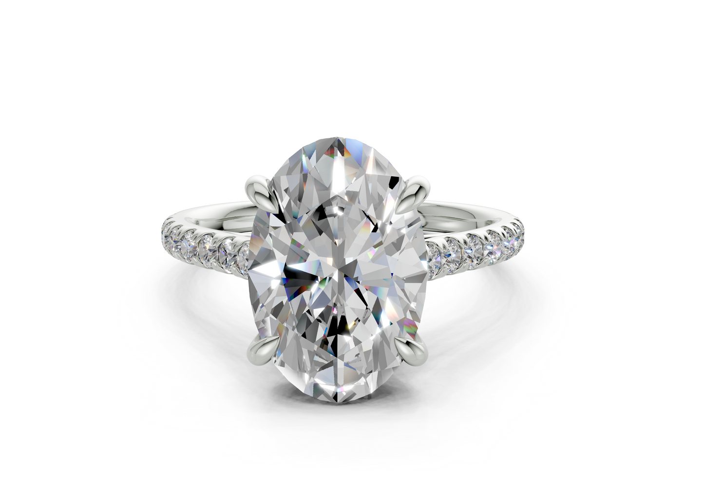 The Sullivan Pavé Engagement Ring
