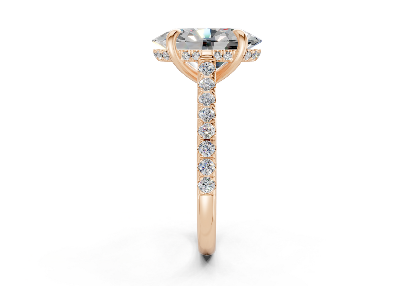 The Sullivan Max Pavé Engagement Ring