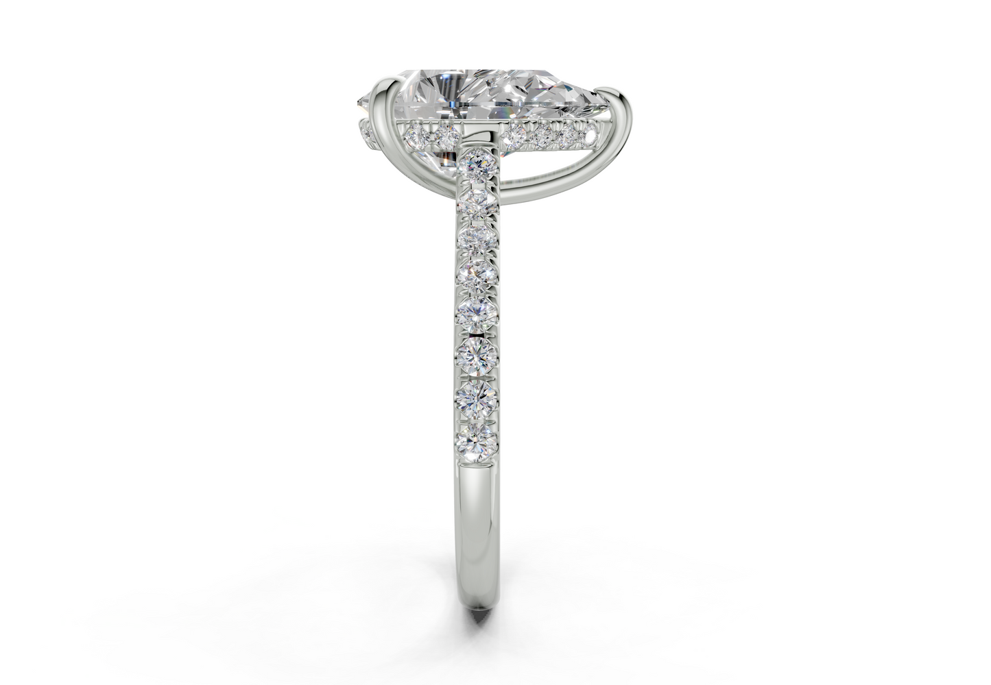The Sullivan Pavé Engagement Ring