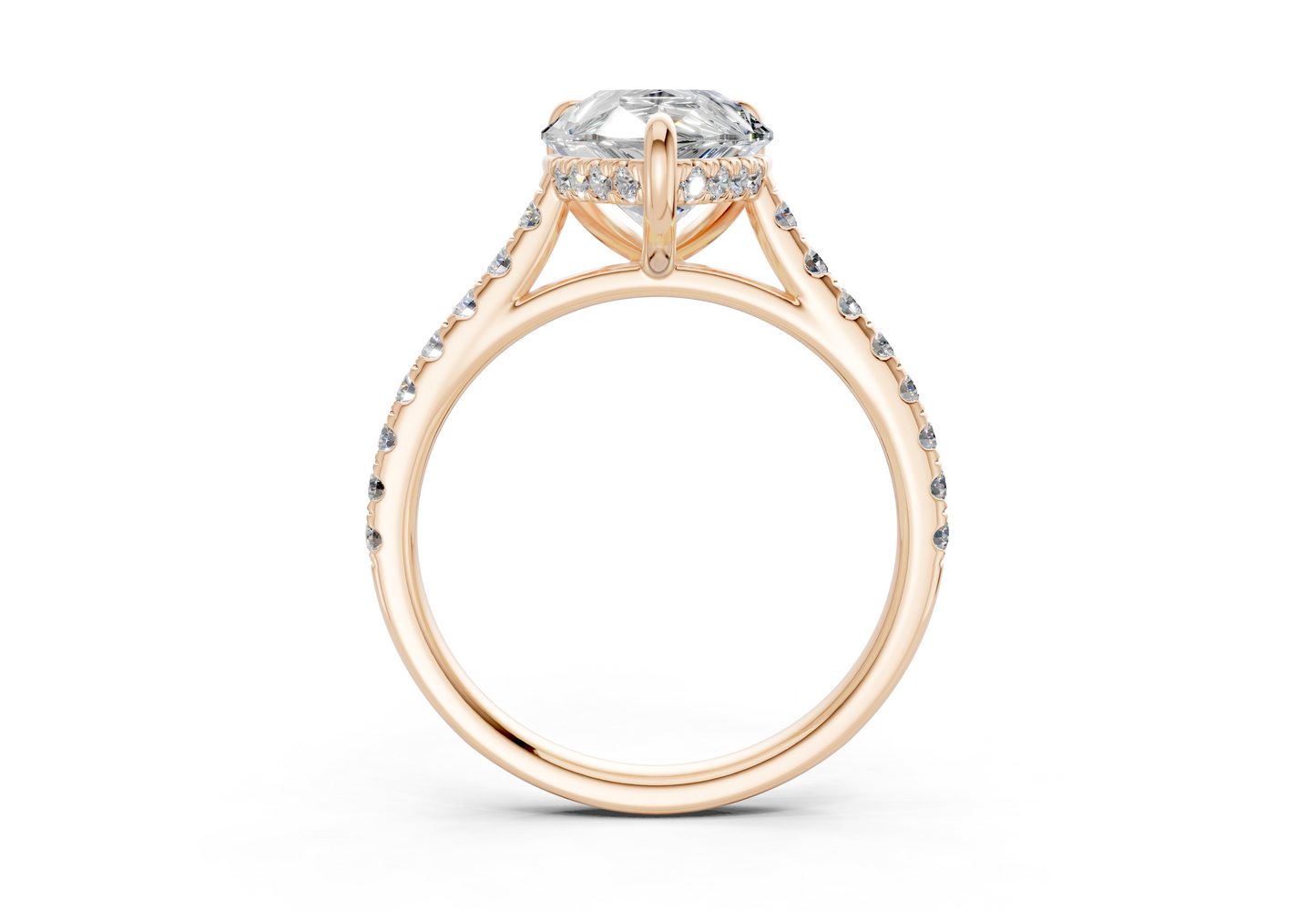 The Sullivan Pavé Engagement Ring