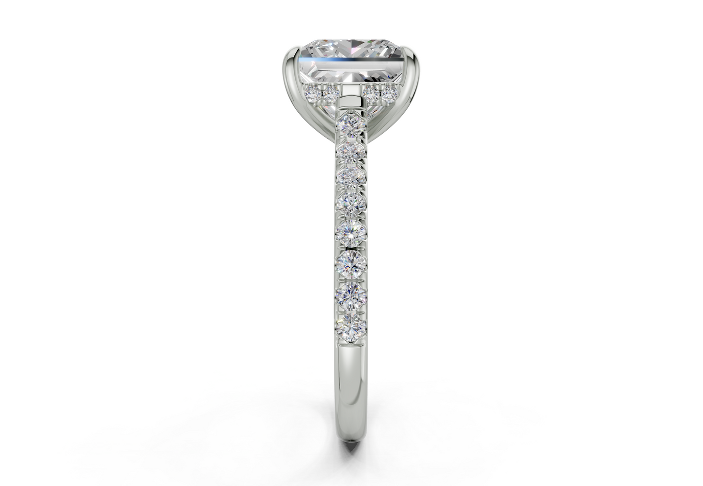 The Sullivan Pavé Engagement Ring