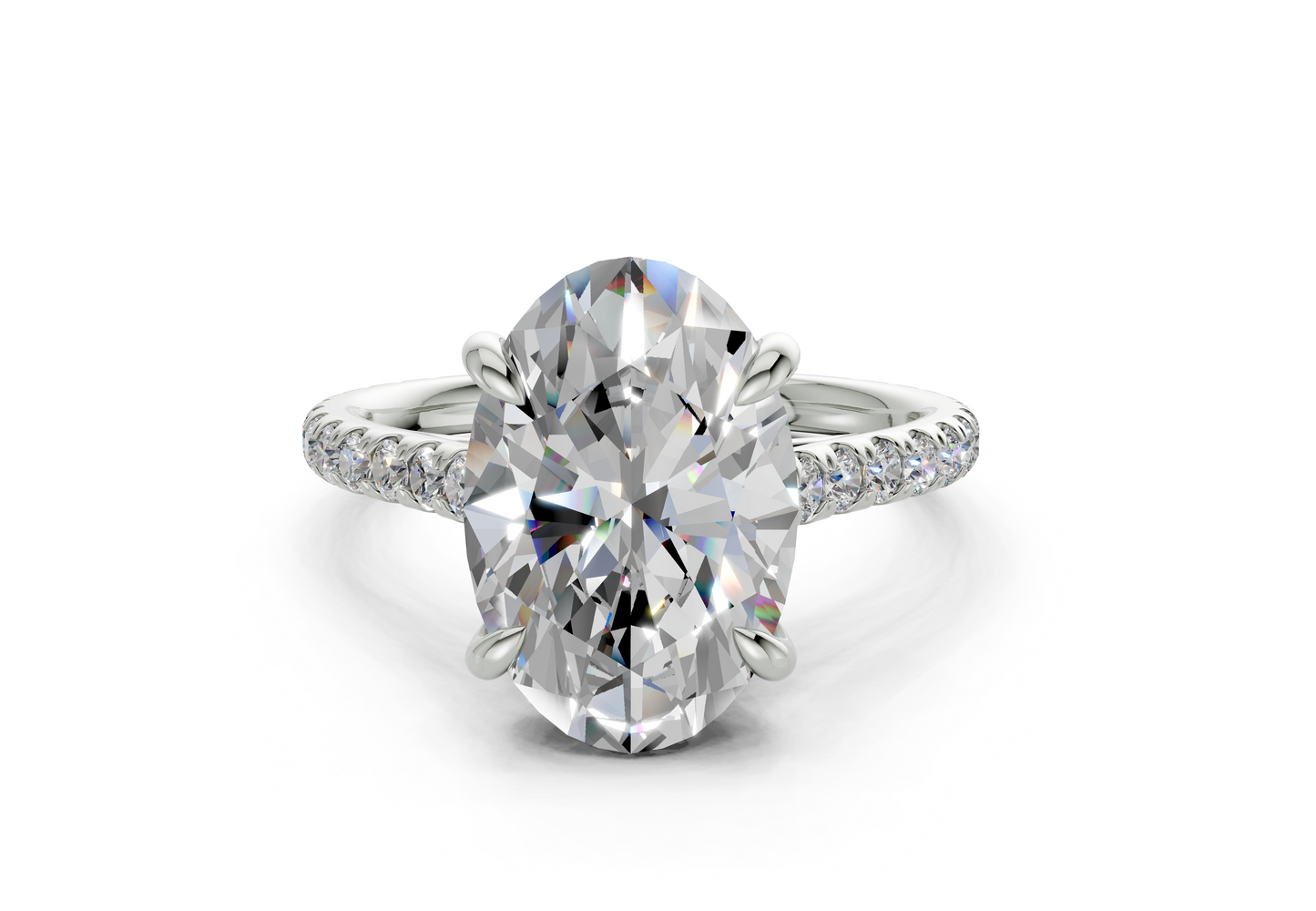 The Sullivan Max Pavé Engagement Ring