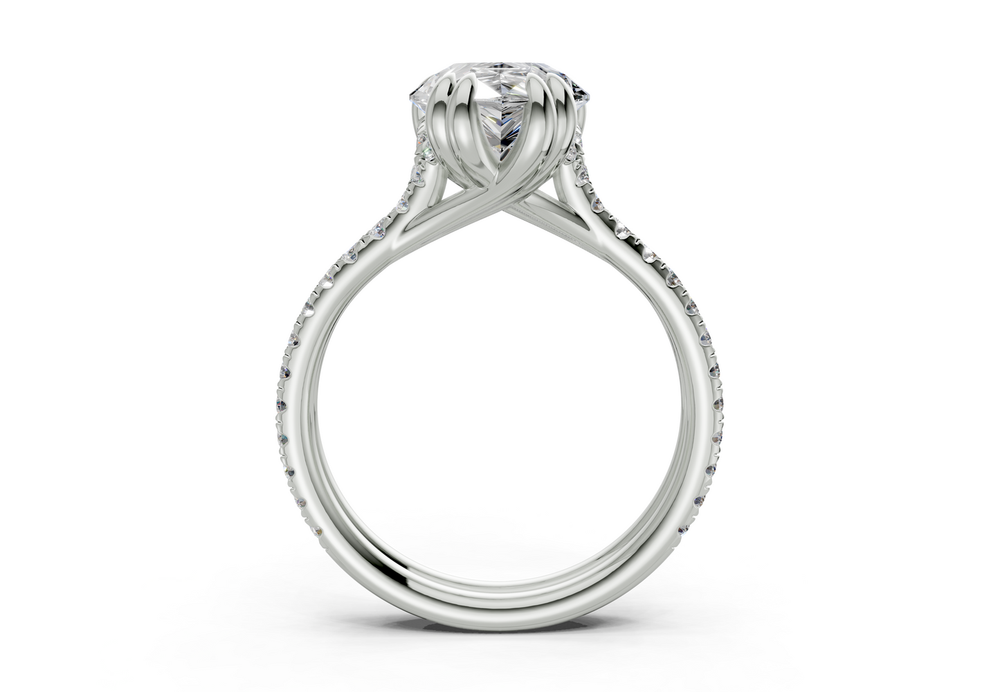 The Delancey Curve Engagement Ring
