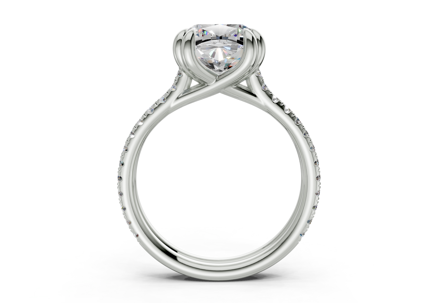 The Delancey Curve Engagement Ring
