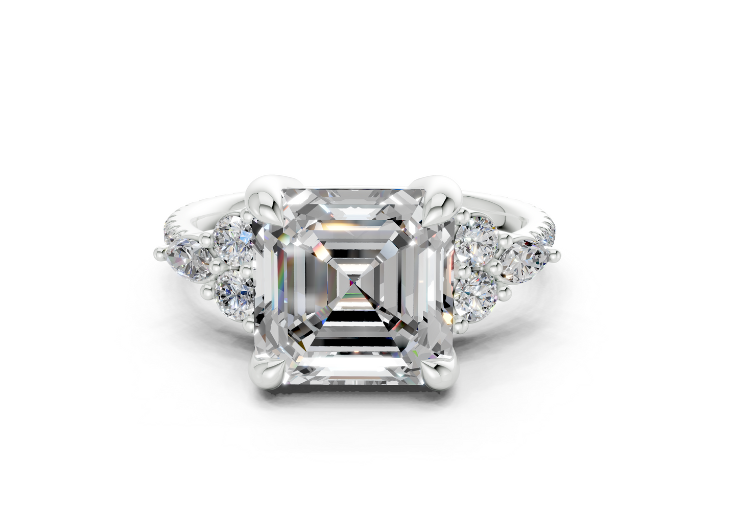 The Hudson Pavé Signature Engagement Ring