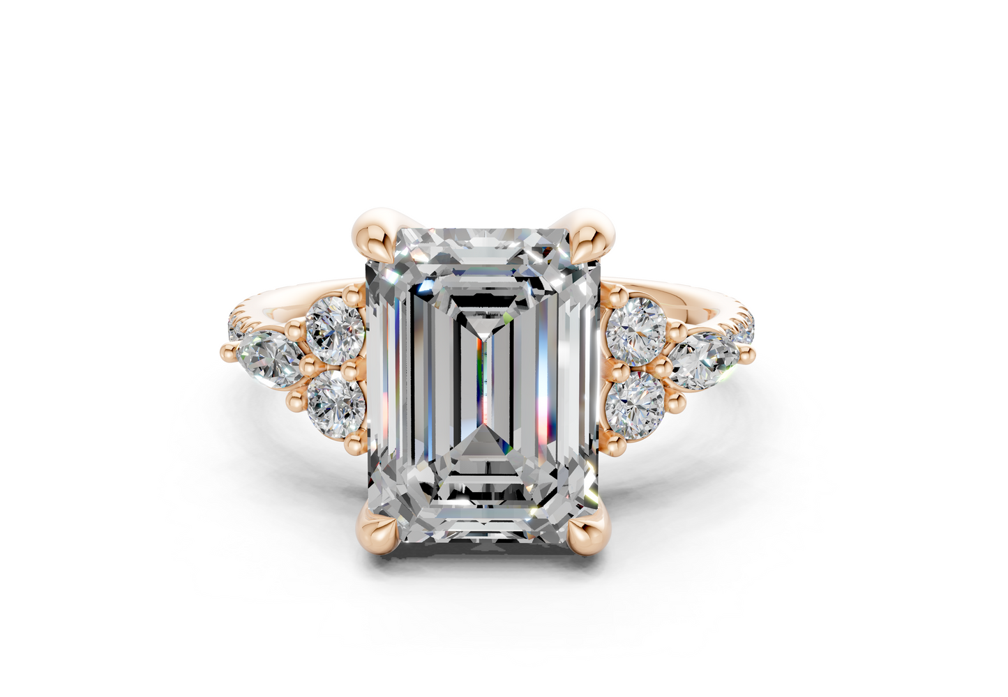 The Hudson Pavé Signature Engagement Ring