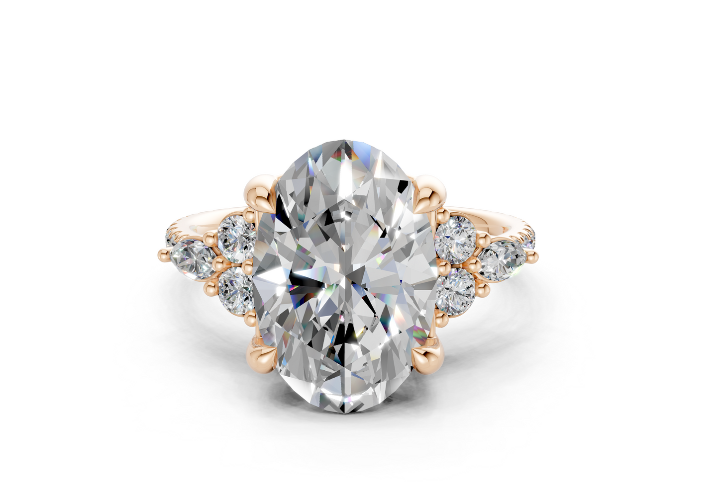 The Hudson Pavé Signature Engagement Ring