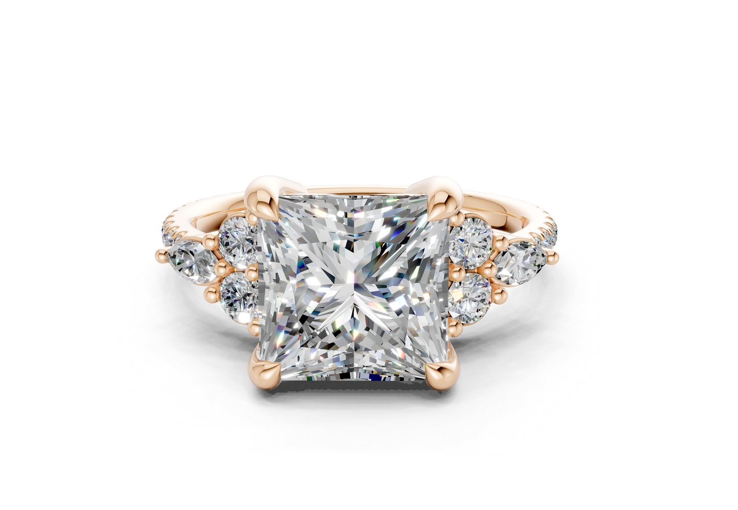 The Hudson Pavé Signature Engagement Ring