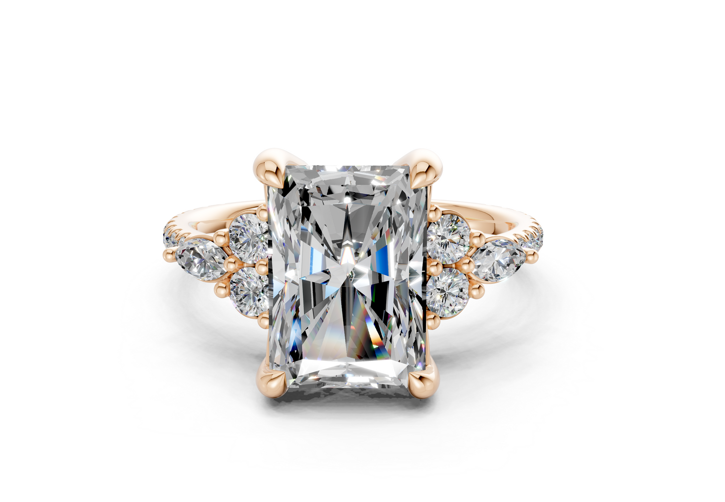 The Hudson Pavé Signature Engagement Ring