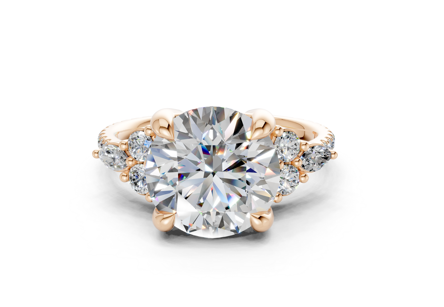 The Hudson Pavé Signature Engagement Ring