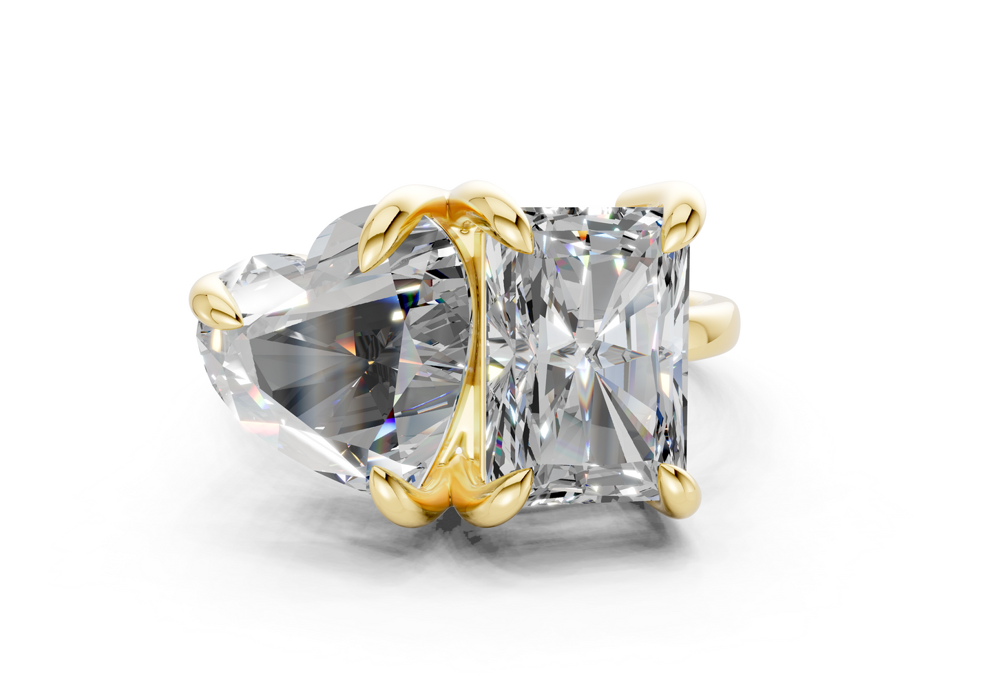 The Duet Signature Engagement Ring