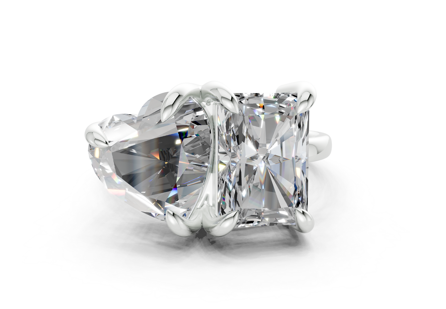 The Duet Signature Engagement Ring