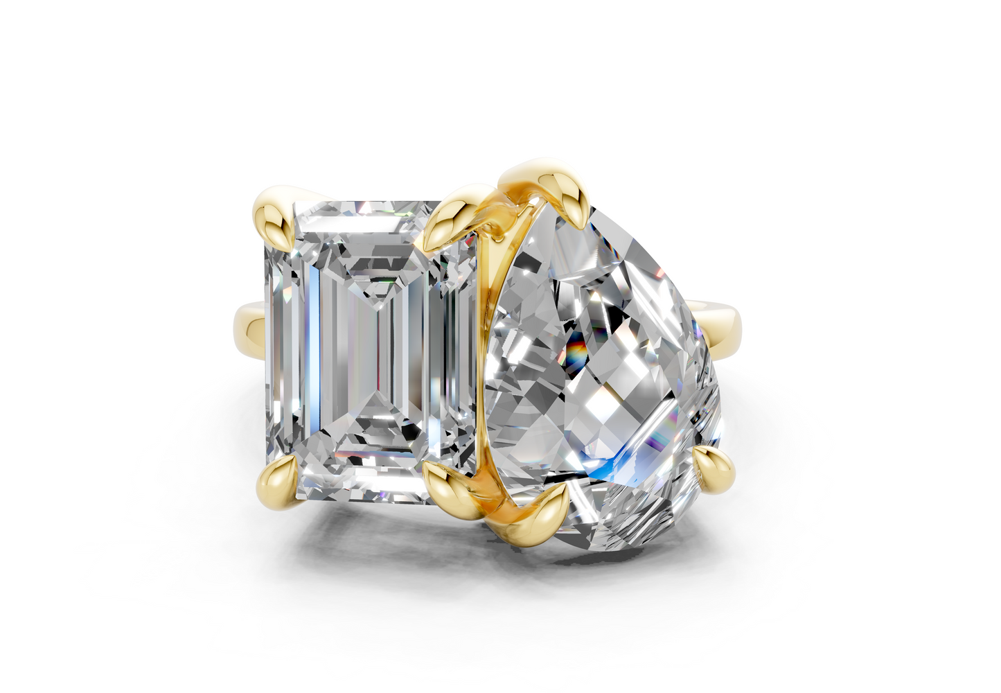The Duet Signature Engagement Ring