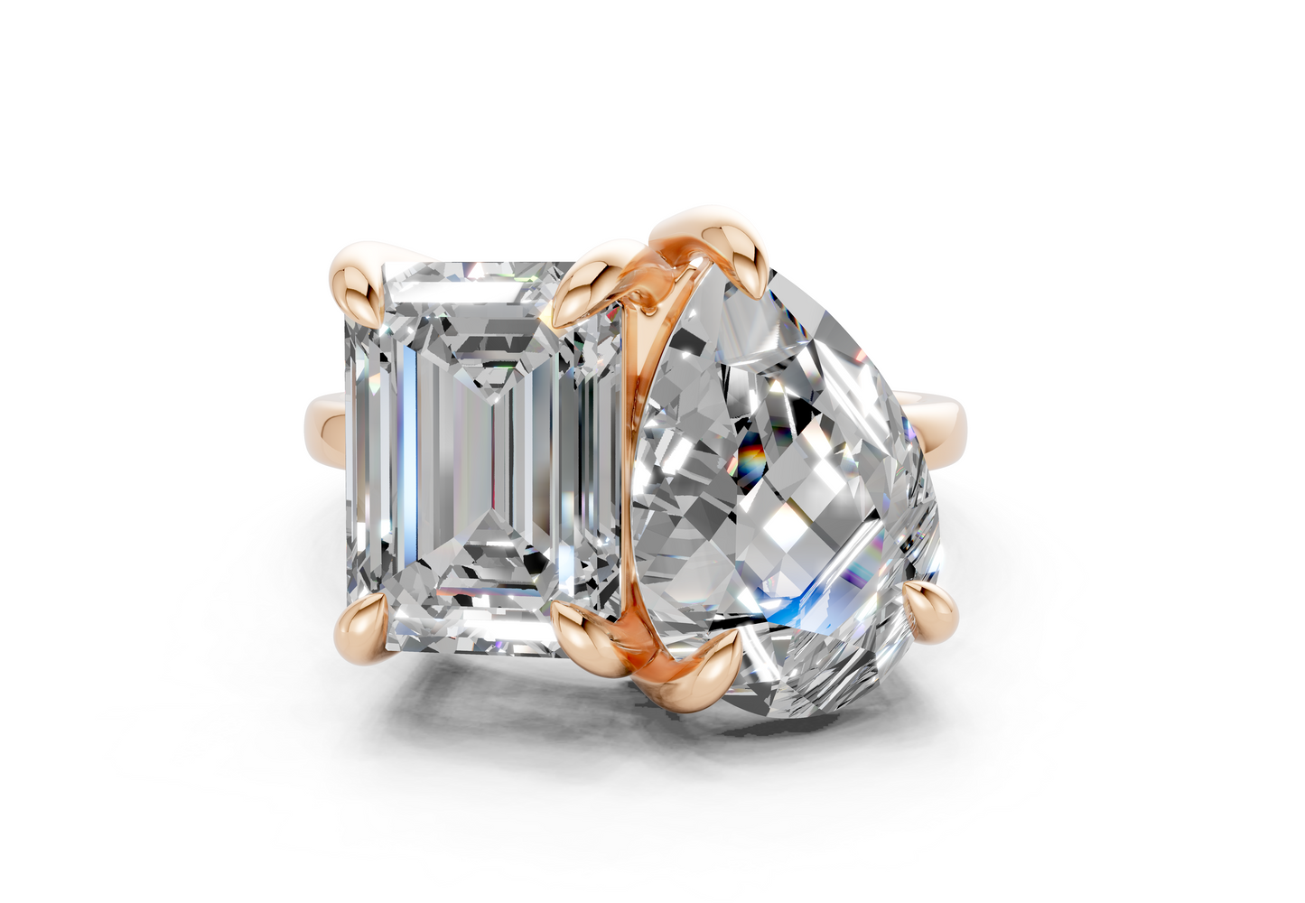 The Duet Signature Engagement Ring