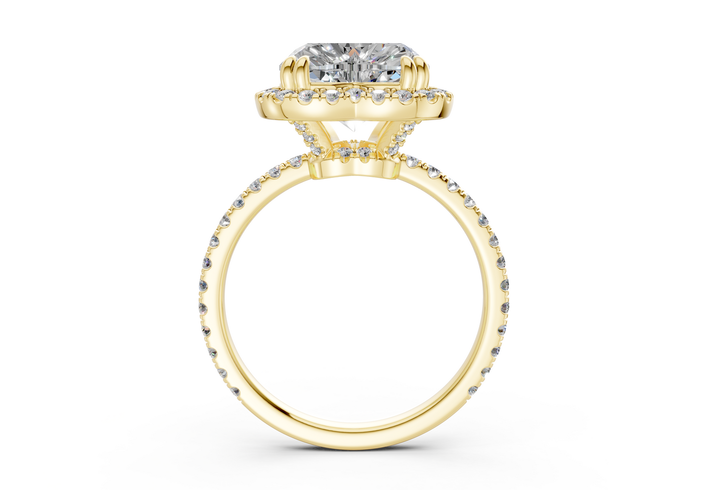 The Fifth Avenue Halo Engagement Ring