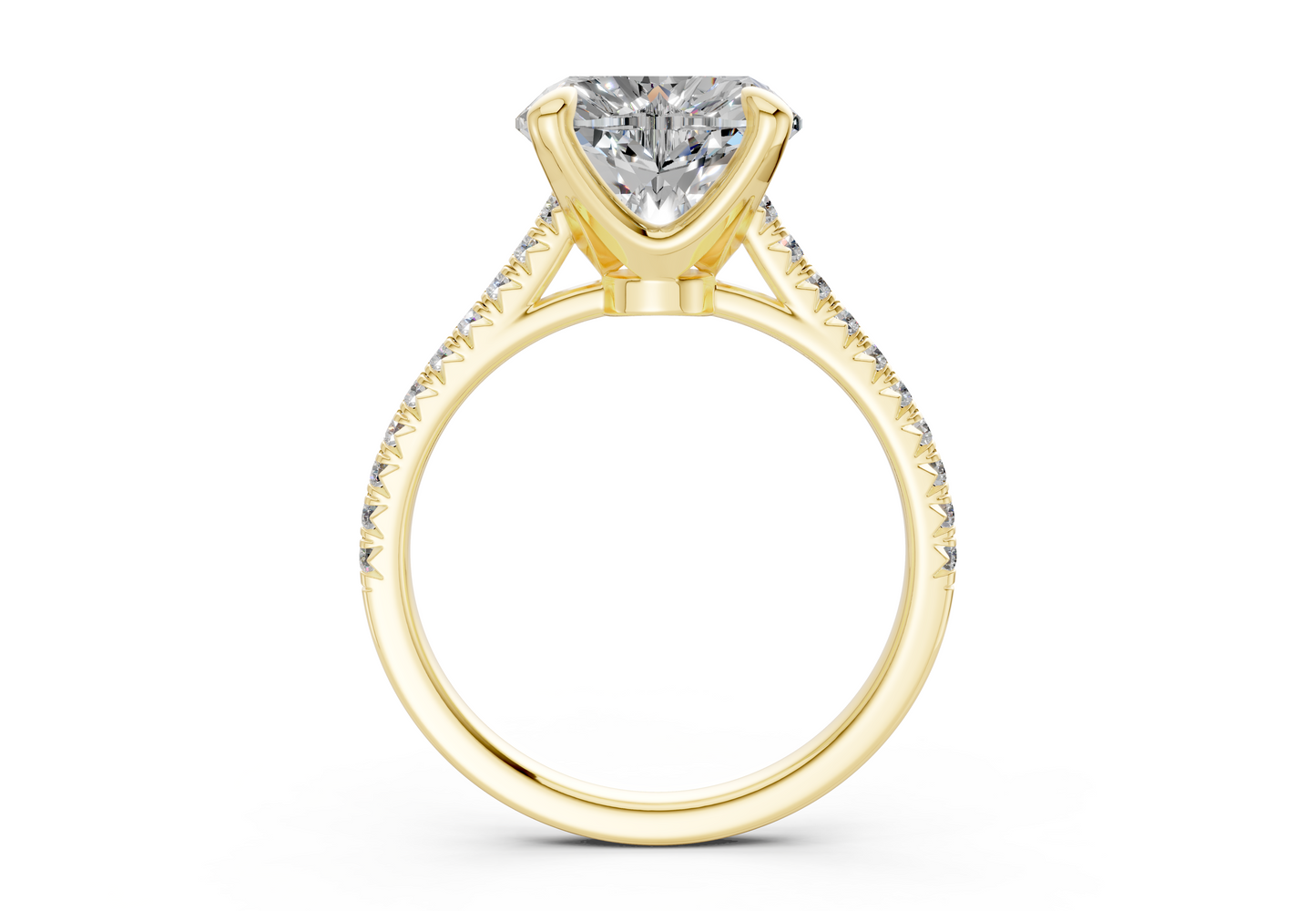 The West Village Pavé Engagement Ring