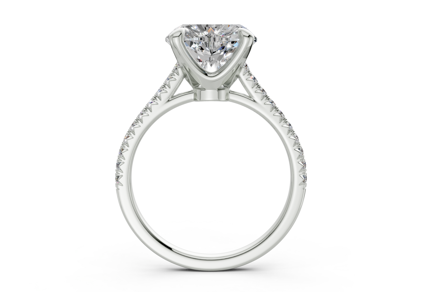 The West Village Pavé Engagement Ring