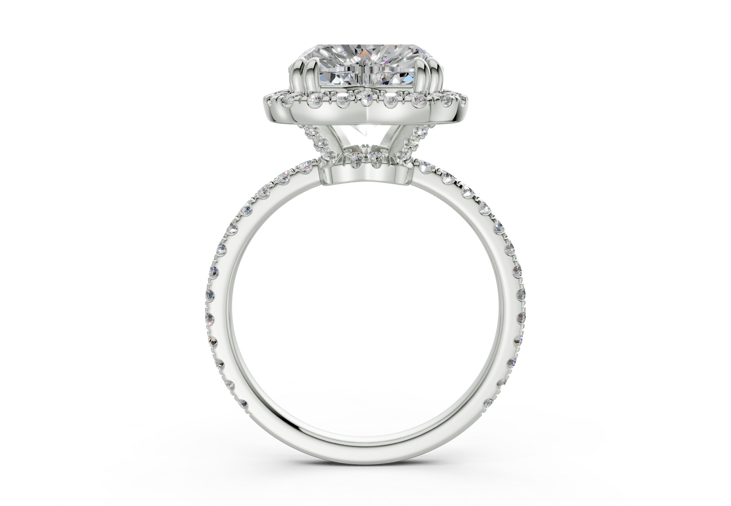 The Fifth Avenue Halo Engagement Ring