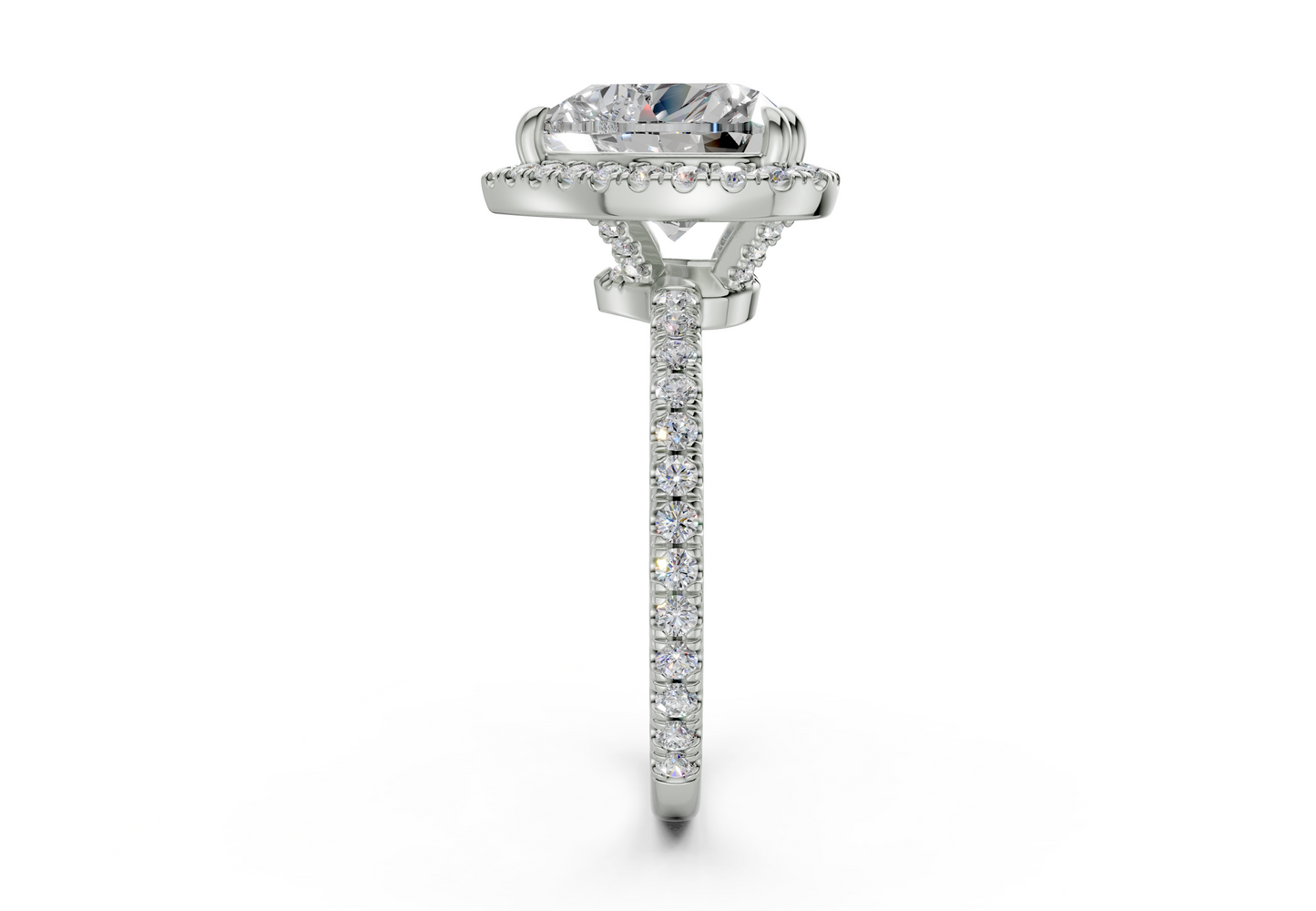 The Fifth Avenue Halo Engagement Ring