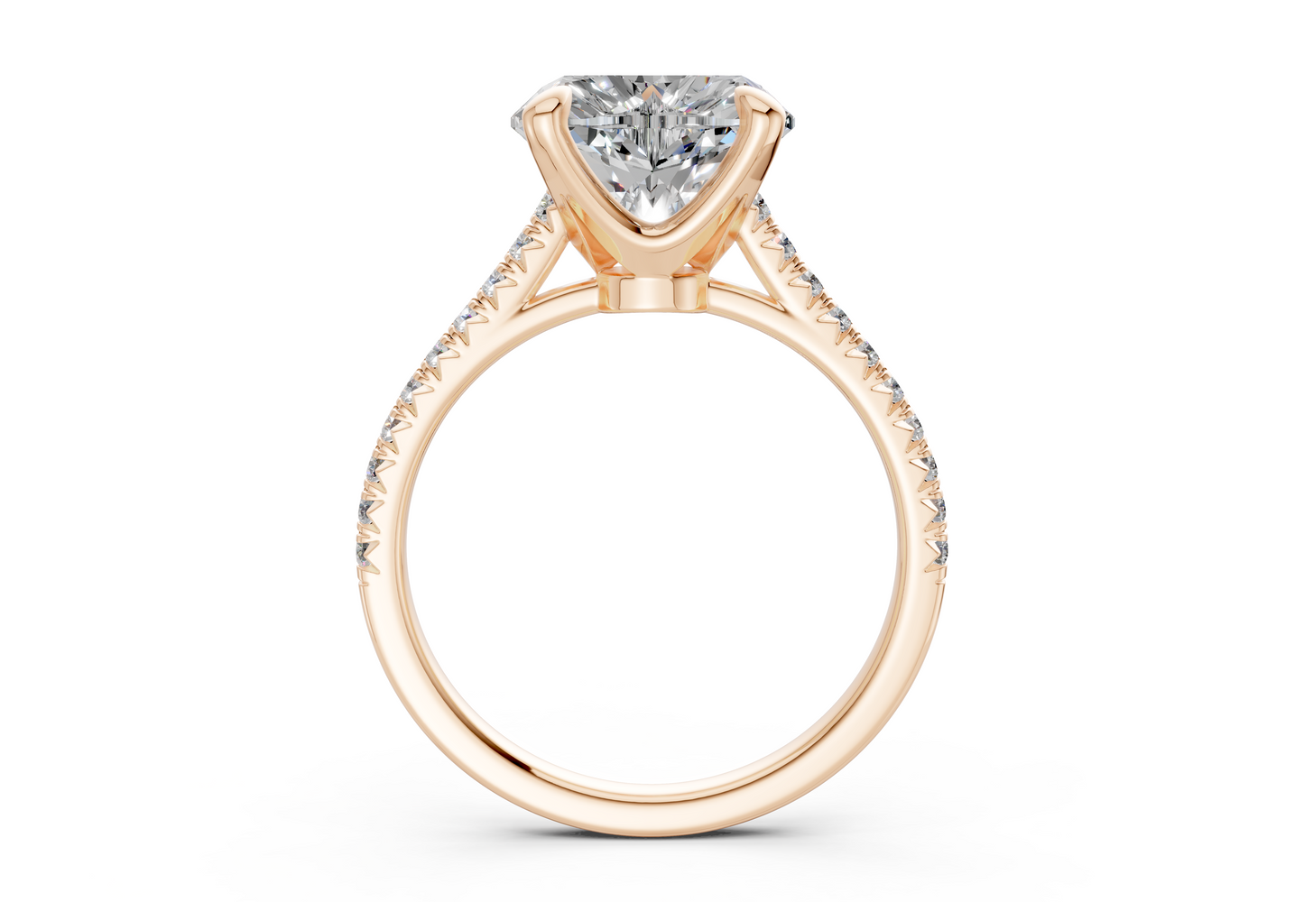 The West Village Pavé Engagement Ring